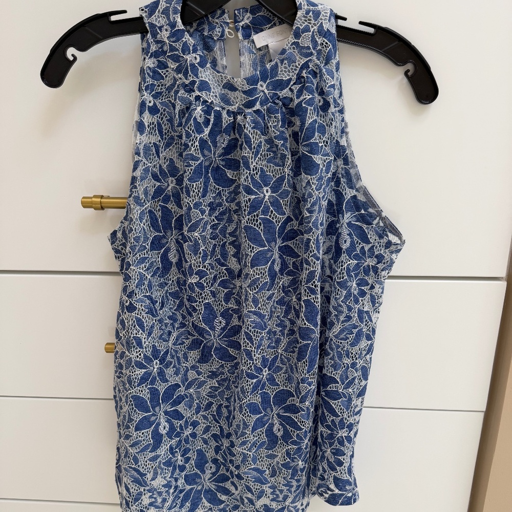 Anne Fountain sleeveless top, size 38